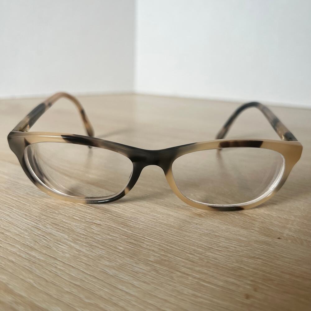 Burberry B2180 3501 Eyeglasses Beige Tan Tortoise Frames 52-16-140 Italy - Picture 3 of 12
